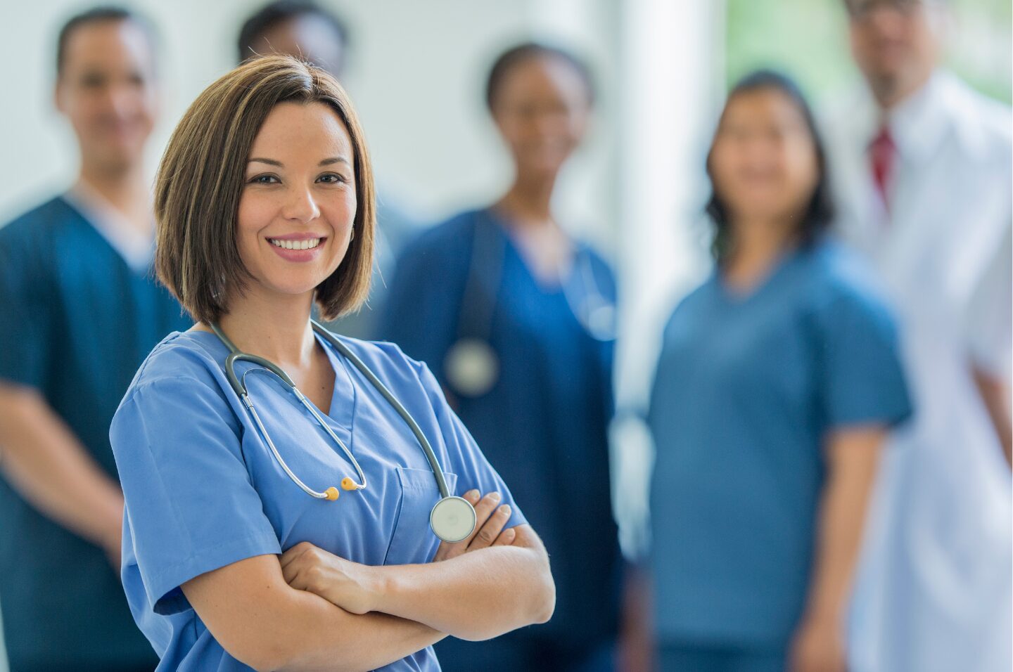 Nurses and medical professionals show they are confident in their abilities.