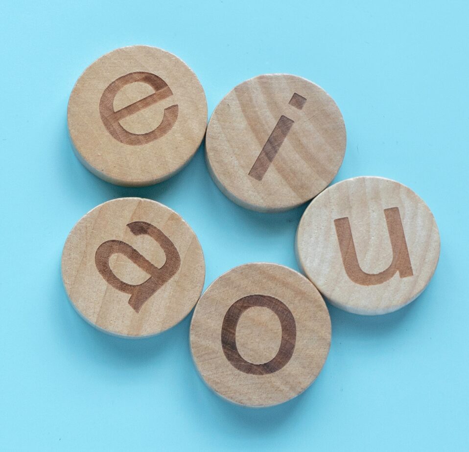 The five most common vowels are a, e, i, o, and u.